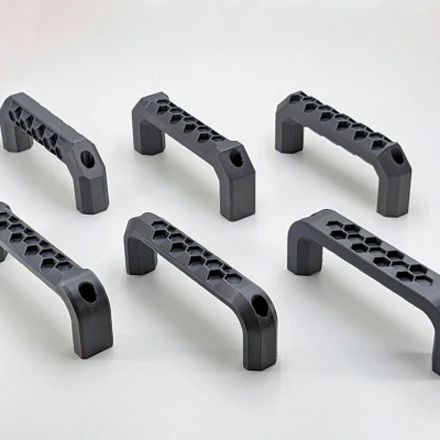 Bộ Tay Nắm Họa Tiết Lục Giác