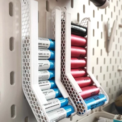 Hộp đựng pin IKEA Skadis (18650, AA, AAA)