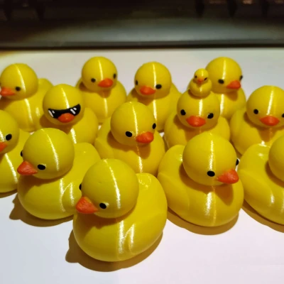 Vịt Nhựa Nổi Đứng Thẳng