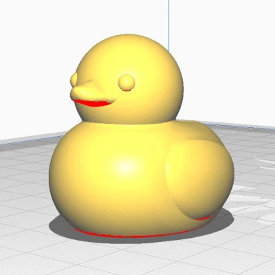 Vịt Nhựa Nổi Đứng Thẳng