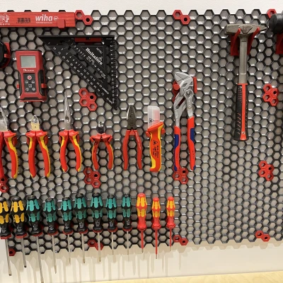 Kệ Knipex Side Cutter cho Honeycomb Storage Wall (HSW)