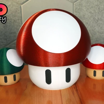 Nấm Xoay Mở Đơn Giản - Khổng Lồ