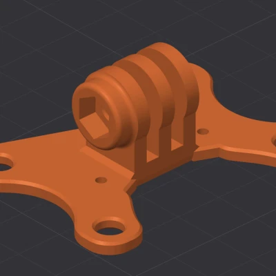 Mount Gopro/DJI Action 2 cho GEPRC Cinebot 30