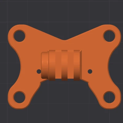 Mount Gopro/DJI Action 2 cho GEPRC Cinebot 30