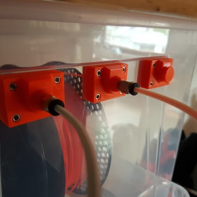 Hệ thống thay ống PTFE nhanh cho hộp đựng khô