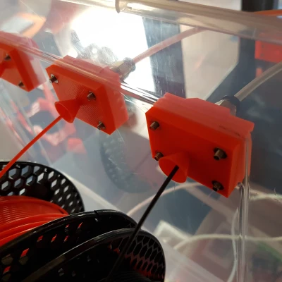 Hệ thống thay ống PTFE nhanh cho hộp đựng khô