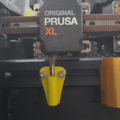 Prusa XL series: Bàn chải vệ sinh đầu phun (CẬP NHẬT: thêm bộ đánh dấu vị trí, 2 bộ hứng mảnh vụn được thiết kế lại)