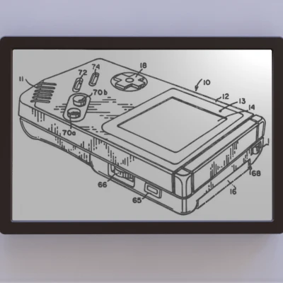 Tranh Bằng Sáng Chế Game Boy