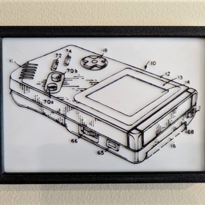 Tranh Bằng Sáng Chế Game Boy