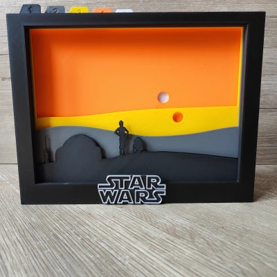 Hộp Bóng Star Wars Tatooine (A)