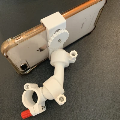 Kẹp Đa Năng "Plasticlamp": Giá Đỡ Điện Thoại, Tùy Chọn Vòng Nam Châm, Gắn Máy Ảnh & Đèn Pin