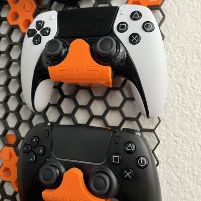 Giá Đỡ Treo Tường Tay Cầm PS5 DualSense và DualSense Edge Kiểu Tổ Ong