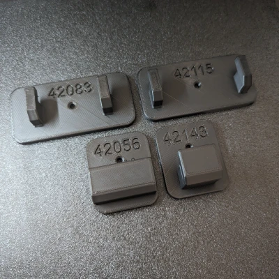 Giá Treo Tường Cho Siêu Xe LEGO Technic (Porsche, Lamborghini, Bugatti, Ferrari)