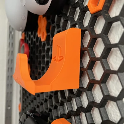 Giá Đỡ Treo Tường Tay Cầm PS5 DualSense và DualSense Edge Kiểu Tổ Ong