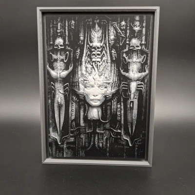 Khung Tham Số Cho Tranh Sợi Filament HueForge