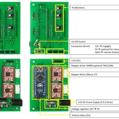 OpenScan - Máy quét 3D v2
