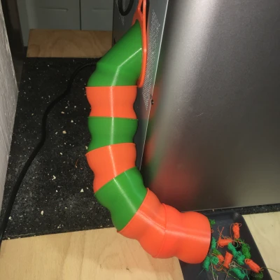 Ống hứng phân dạng khớp nối cho Bambu Lab