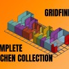 Bộ sưu tập nhà bếp Gridfinity Hoàn chỉnh (Kèm các mảnh mở rộng dạng mô-đun) - Thumbnail 1