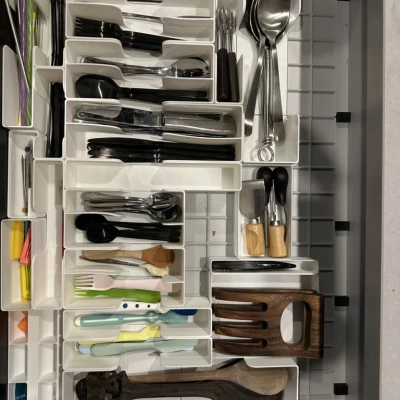 Bộ sưu tập nhà bếp Gridfinity Hoàn chỉnh (Kèm các mảnh mở rộng dạng mô-đun)