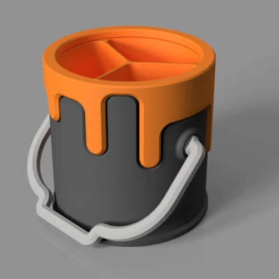 Xô Nhỏ Giọt Có Vách Ngăn