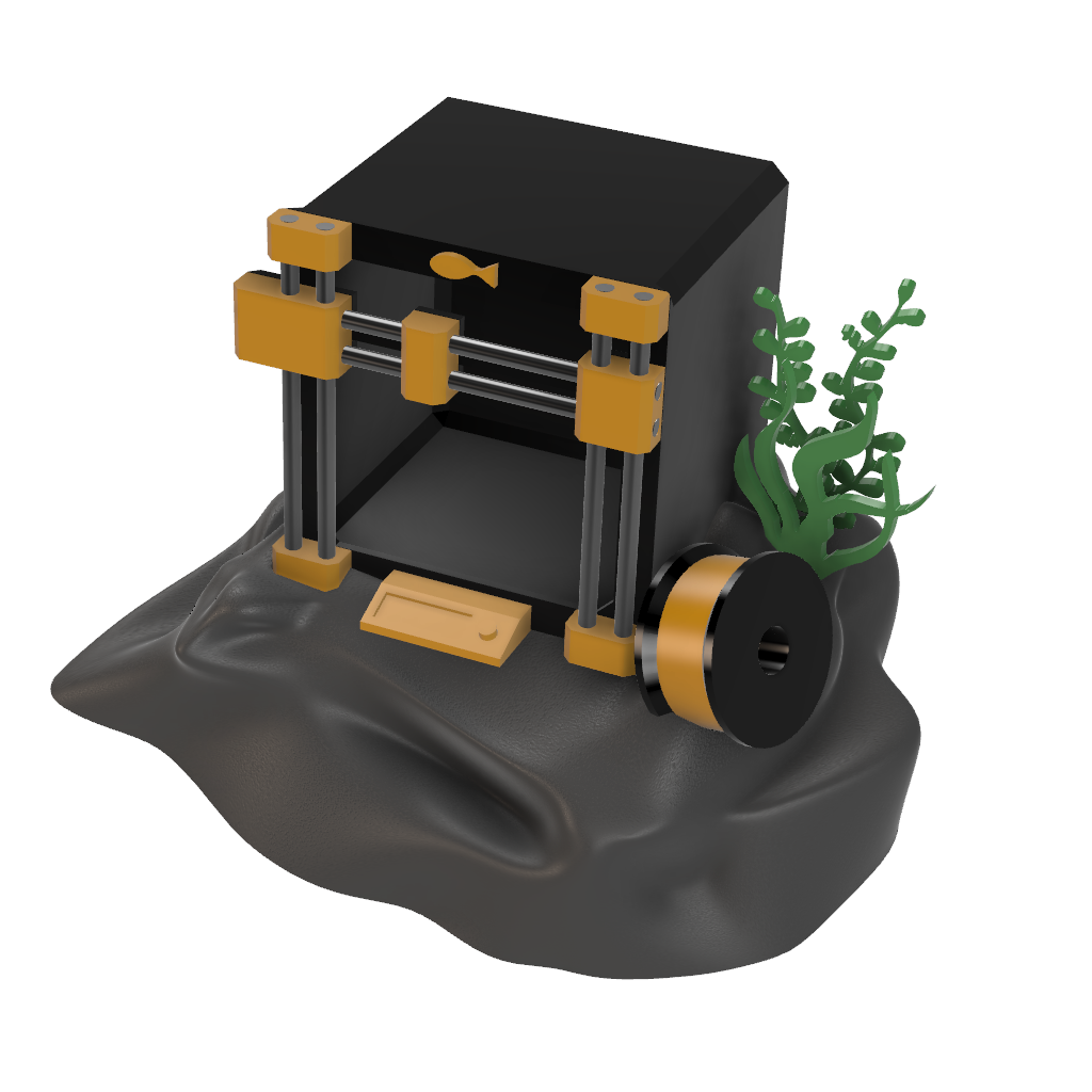 Nhà Cá Cho Máy In 3D