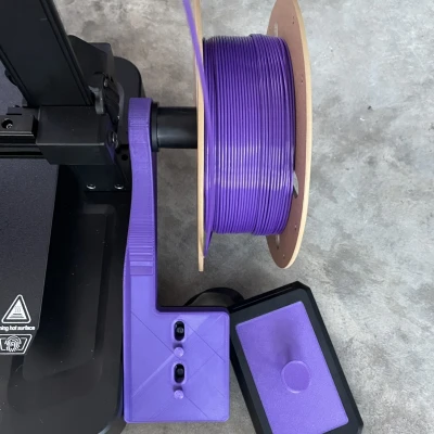 Giá Đỡ Cuộn Dây Bên Hông Ender 3 v3 KE (Không Cần Dụng Cụ)