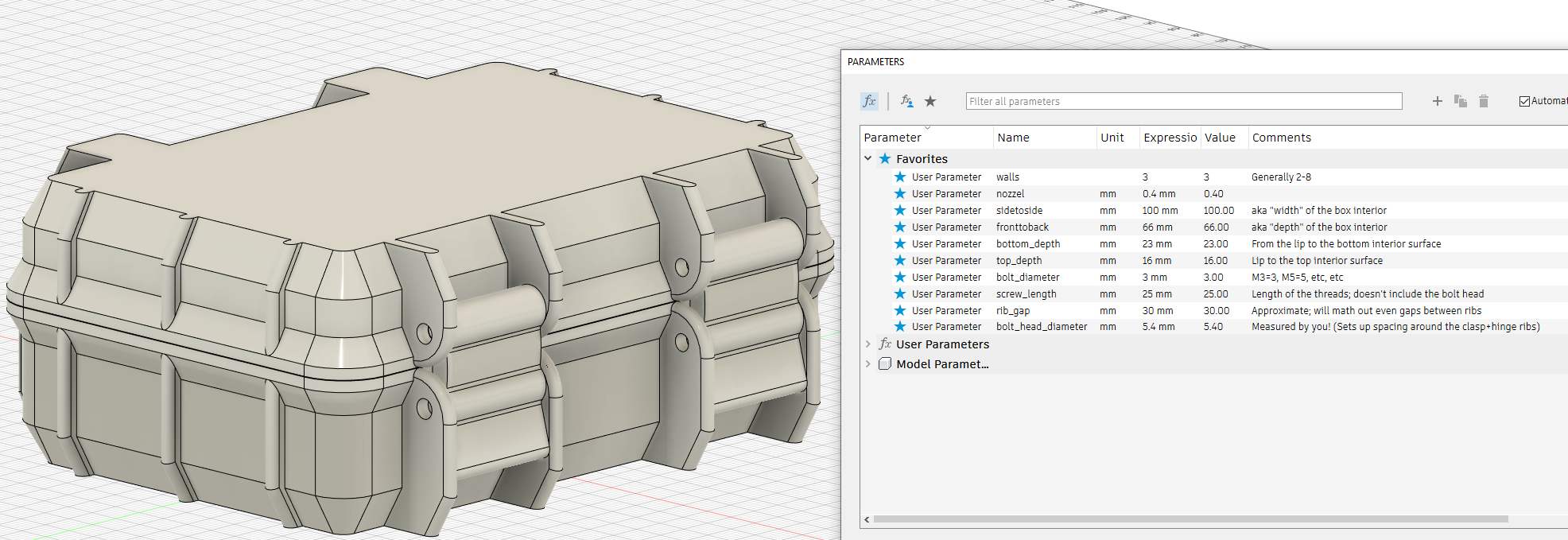 Hộp Tùy Chỉnh Mạnh Mẽ