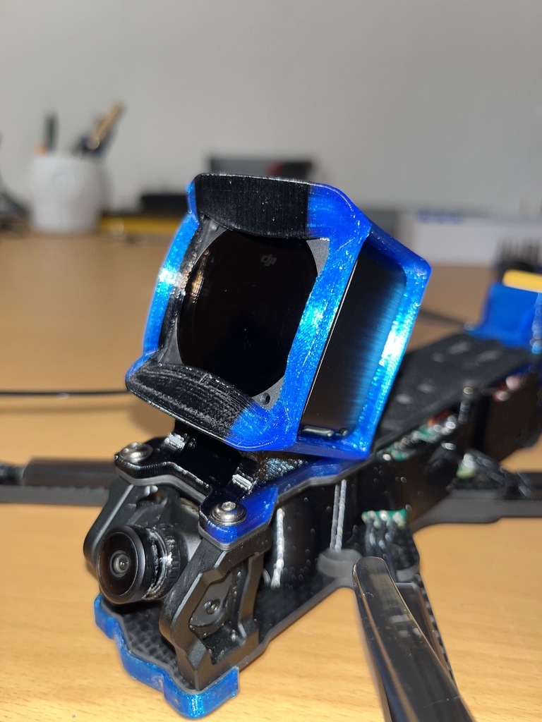 Ngàm DJI Action 2 cho iFlight Nazgul 5 v3 - Góc cố định 25 độ