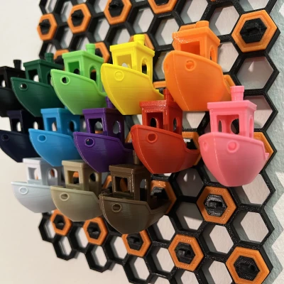 Móc Benchy Tối Giản Cho Honeycomb Storage Wall