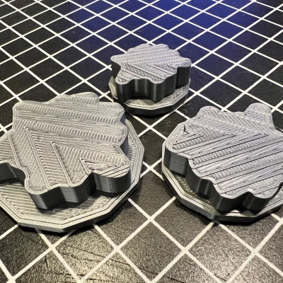 Đế Lót Tượng Hoa Văn Đá Cuội