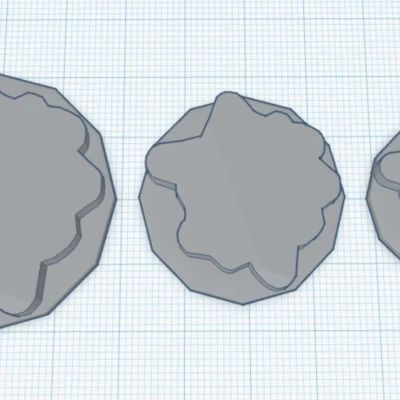 Đế Lót Tượng Hoa Văn Đá Cuội