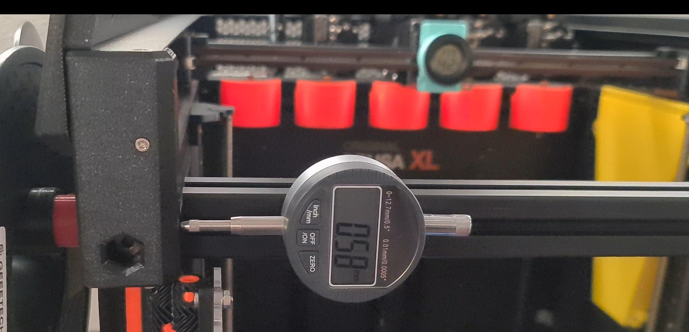 Prusa XL series: Thanh nhôm 3030 PETG chống rung/hỗ trợ phía trước