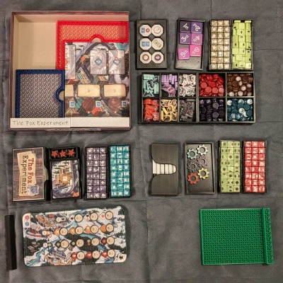 Hộp Đựng Board Game The Fox Experiment