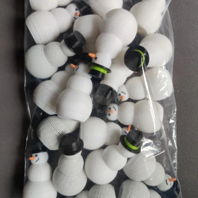 Người tuyết Slinky lò xo