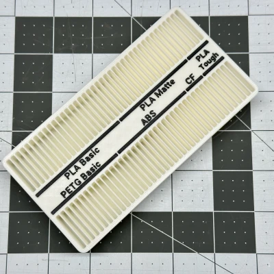 Hộp trưng bày mẫu sợi nhựa Bambu Lab