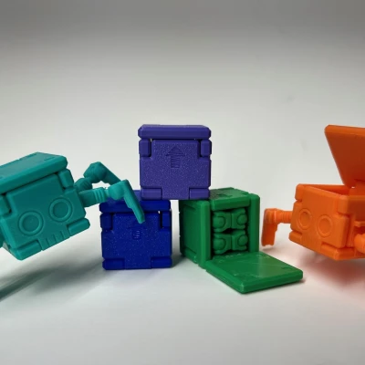 Little Cube Guy - Robot Lập Phương Biến Hình