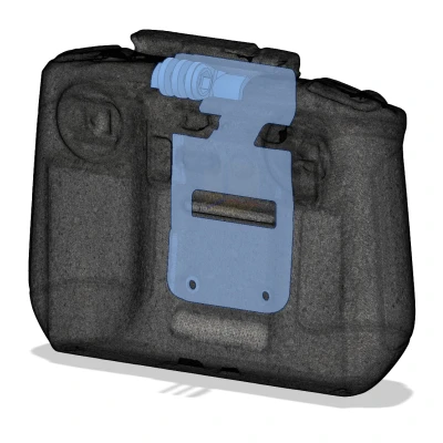 Kẹp DJI RC2 có Ngàm GoPro (DJI Mini 4 PRO)