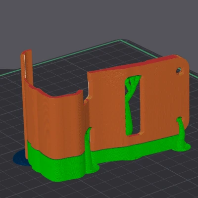 Kẹp DJI RC2 - Đế gắn phụ kiện cho tay cầm (DJI Mini 4 PRO)