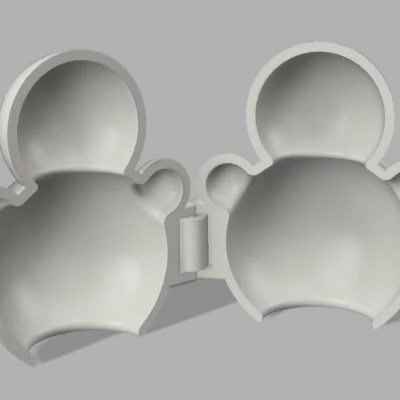 Khuôn làm người tuyết mini / Giò người tuyết mini