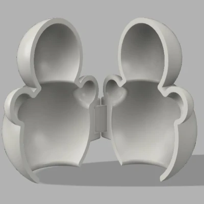 Khuôn làm người tuyết mini / Giò người tuyết mini