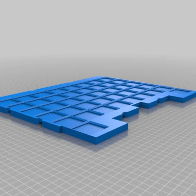 Khay Đựng Đồ Gridfinity Cho Hộp Craftsman Versastack / Dewalt TSTACK