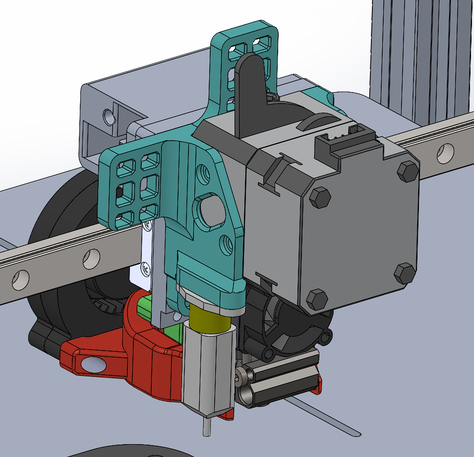 Giá đỡ Railcore LGX dùng Mosquito