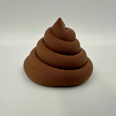 Mô hình Cục Shit "Poop" Nam Châm - In 3D