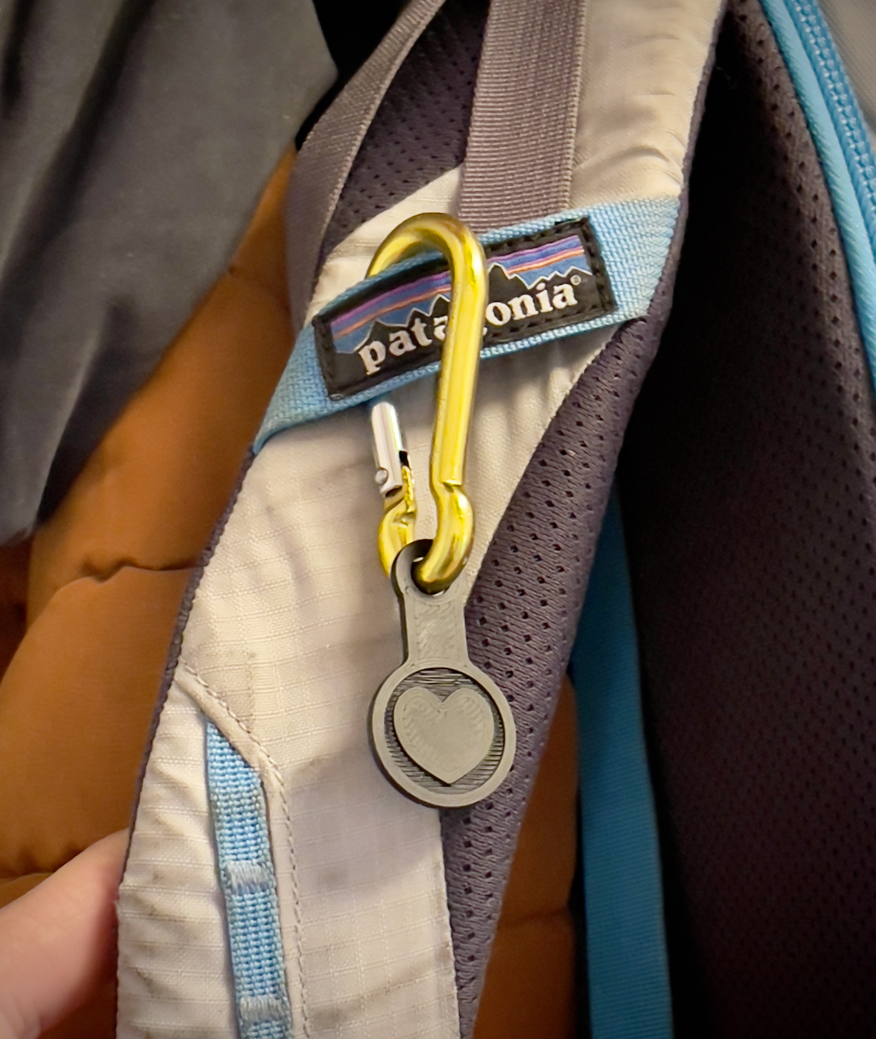 Móc Khóa Xe Đẩy Siêu Thị Hình Trái Tim (1 €)