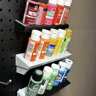 Giá Treo Sơn Acrylic Cho Bảng Pegboard