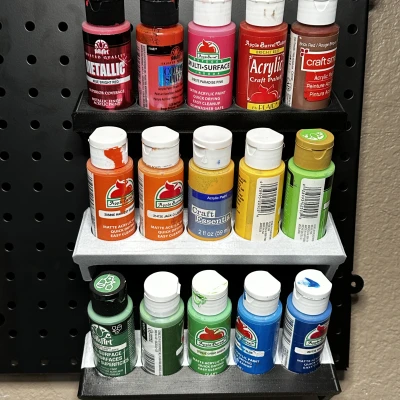 Giá Treo Sơn Acrylic Cho Bảng Pegboard