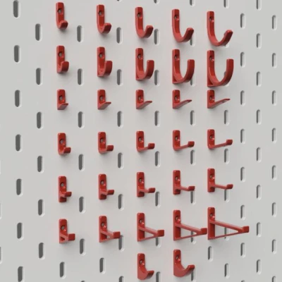 Móc treo đồ cho bảng Skadis