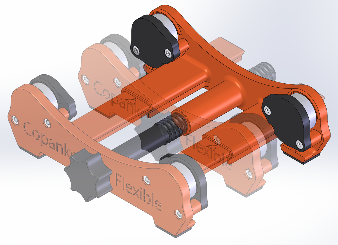 [Sử dụng vít M3] Giá đỡ cuộn dây cho Prusa MINI - Phiên bản linh hoạt