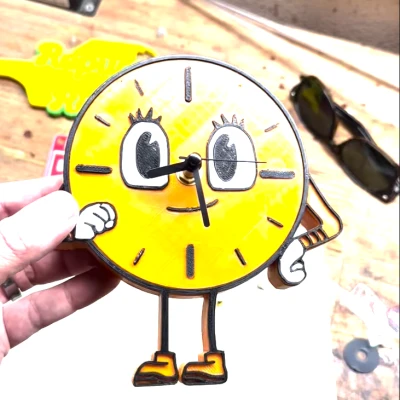 Mô hình Miss minutes 3 màu - 1 chi tiết