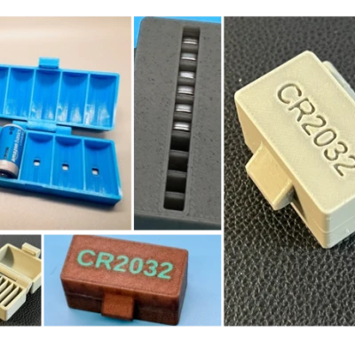 Hộp Đựng Pin Tùy Chỉnh In-Place Cho Pin Cúc Áo và Pin Trụ